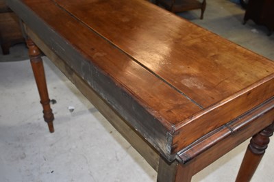 Lot 1630 - A 19th century satin walnut washstand with...