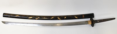 Lot 336 - A 19th century Japanese Katana, with 29"...