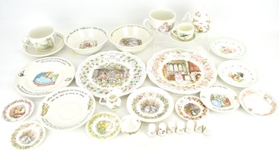 Lot 213 - Beatrix Potter and Brambly Hedge collectible...