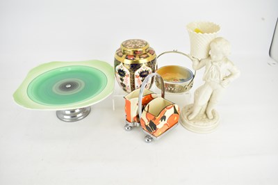 Lot 237 - Mixed ceramics to include a Clarice Cliff...