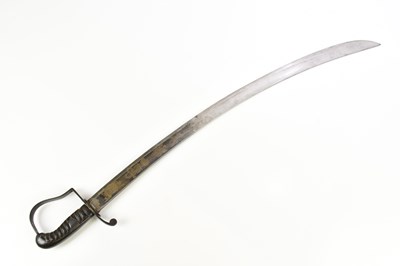 Lot 1317 - A 1796 pattern Light Cavalry Officer’s Sword,...