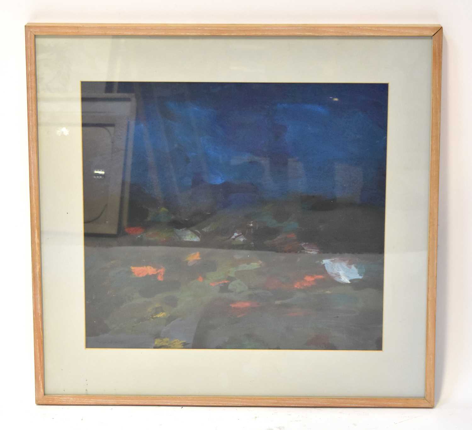 Lot 808 - CLEMENT MCALEER (born 1949); abstract acrylic...