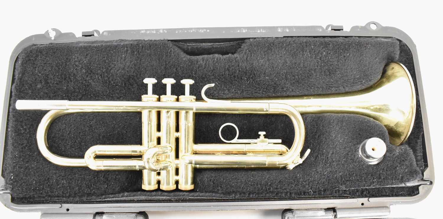 Lot 827 - BACH; a brass trumpet, model 1530, serial no....