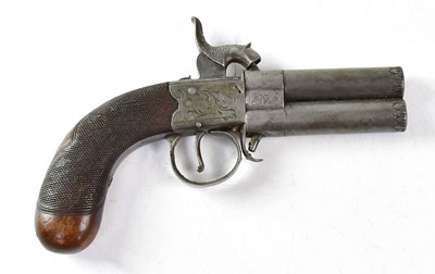 Lot 429 - A 19th century 120 bore over/under turnover...