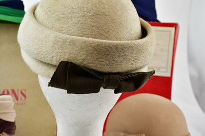 Lot 849 - CHRISTIAN DIOR; a 1920s original felt fur...
