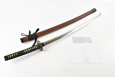 Lot 1311 - A Japanese Katana shinshinto period, with...