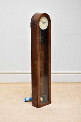 Lot 348 - SMITHS; an electric wall clock, with Arabic...