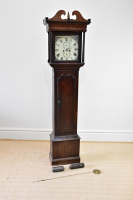 Lot 331 - An 18th century and later eight day longcase...