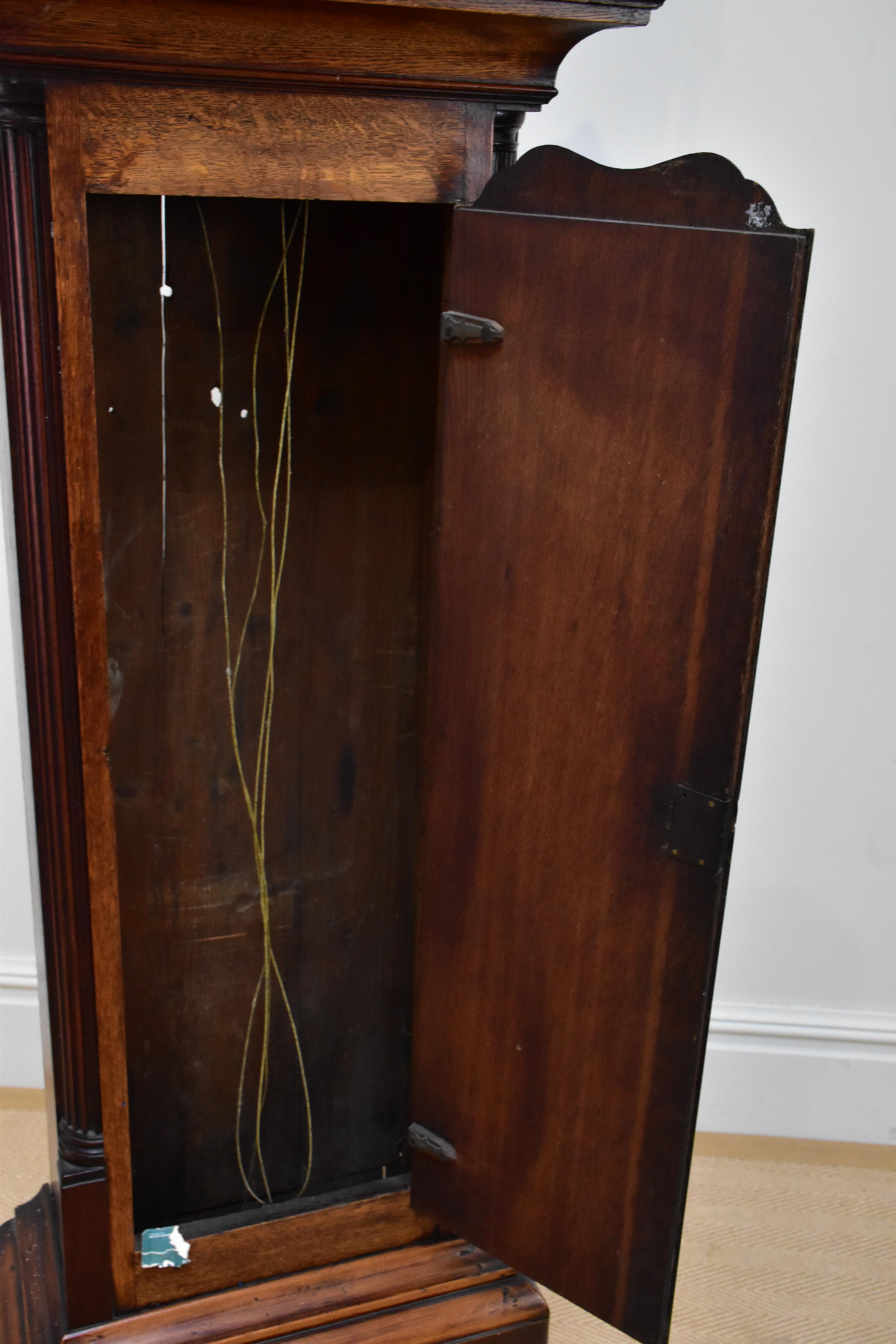 Lot 1303 - FERNAL, WREXHAM; an 18th century eight day