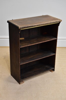 Lot 117 - A late Victorian mahogany freestanding...