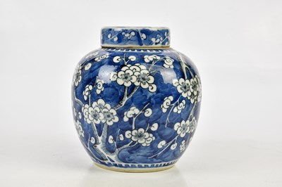 Lot 1178 - A late 19th century Chinese blue and white...