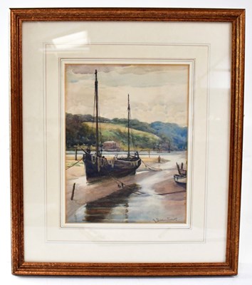 Lot 658 - ALBERT DUNNINGTON (1860-1928); watercolour, a...