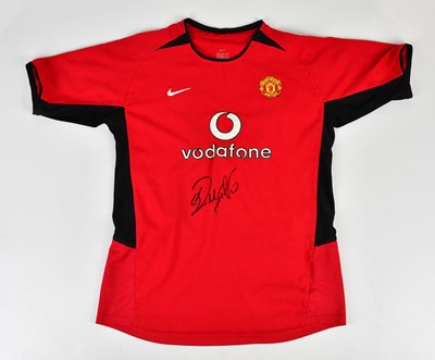 Lot 2698 - CRISTIANO RONALDO; a 2003/04 signed Manchester...