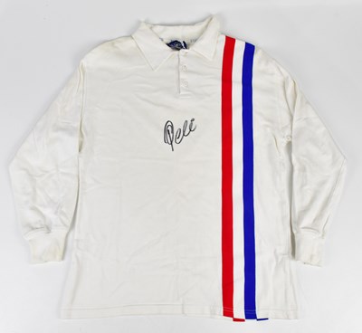 Lot 2688 - PELÉ (EDSON ARANTES DU NASCIMENTO); a signed...