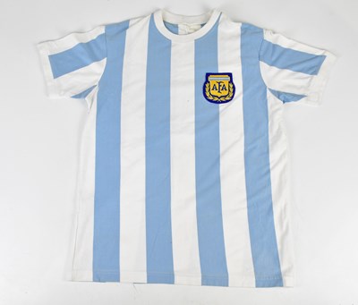 Lot 2682 - DIEGO MARADONA; a 1986 retro style Argentina...