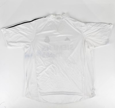 Lot 2670 - REAL MADRID; a signed 2004 football shirt,...