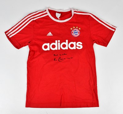 Lot 2672 - BECKENBAUER; a signed Bayern Munich retro...