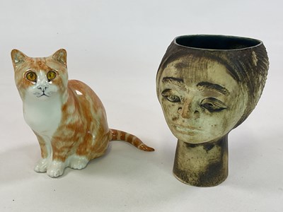 Lot 306 - ANDRE LORET FOR SIDMOUTH POTTERY; a ceramic...