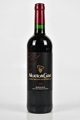Lot 2845 - RED WINE; a bottle of Mouton Cadet Baron...