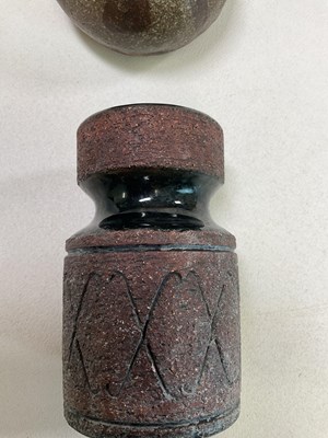Lot 305 - A Brutalist mid century vase by Gabriel...