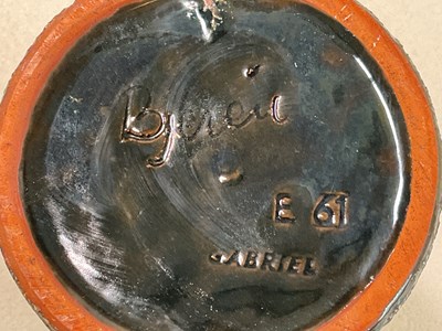 Lot 305 - A Brutalist mid century vase by Gabriel...