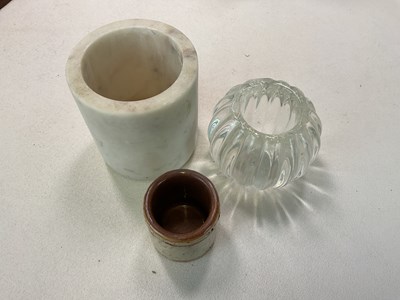 Lot 305 - A Brutalist mid century vase by Gabriel...