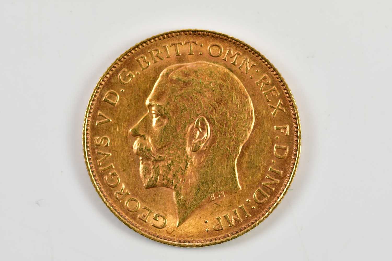 Lot 2363 - A George V half sovereign, 1913.