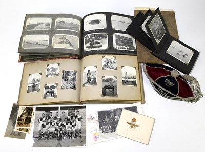 Lot 444 - A collection of military ephemera to include...