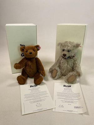 Lot 62 - STEIFF; two boxed bears, Beaujangles caramel...