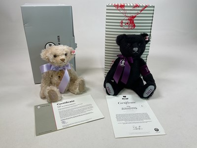 Lot 71 - STEIFF; two boxed commemorative Teddy bear,...
