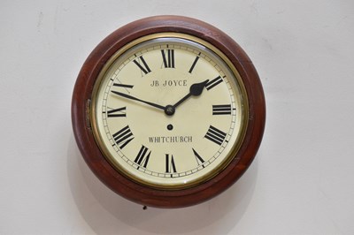 Lot 337 - A 19th century wall clock with fusee movement,...