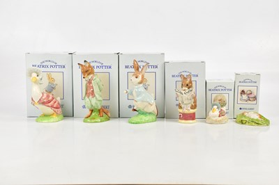 Lot 1449 - ROYAL ALBERT; a collection of Beatrix Potter...