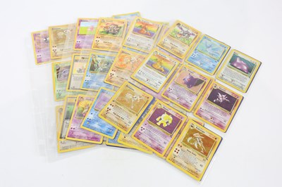 Lot 123 - POKEMON; Fossil Set, full collection of 62...