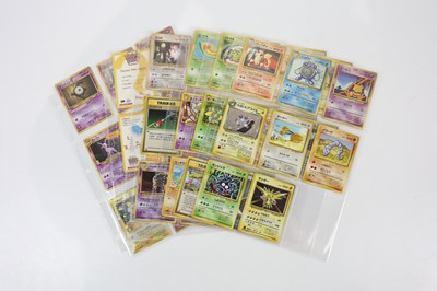 Lot 127 - POKEMON; 38 Japanese Pocket Monsters cards,...