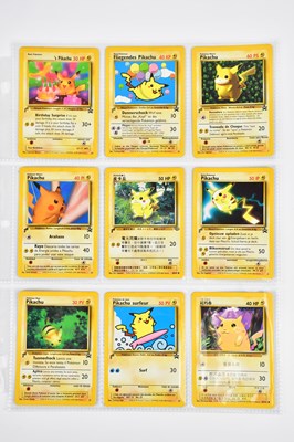 Lot 132 - POKEMON; The Pikachu World collection,...