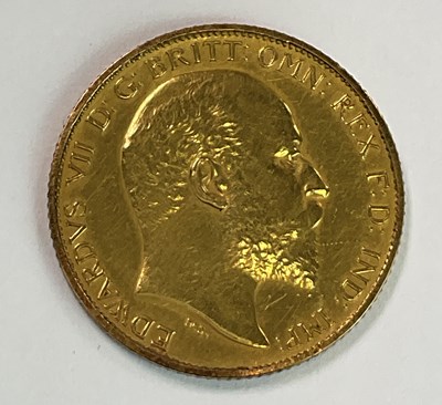 Lot 497 - An Edward VII half sovereign, 1902