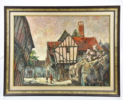 Lot 356 - JUNE BEVAN; oil on board, 'The Corner at [...