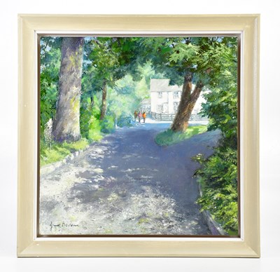 Lot 353 - JUNE BEVAN; oil on board, 'Lower Drive...