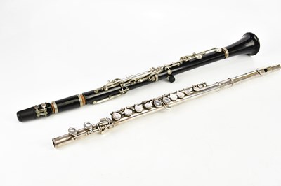 Lot 1116 - BOOSEY & HAWKES; an 'Empress' flute and a...