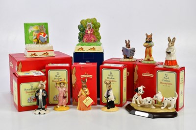 Lot 1516 - ROYAL DOULTON BUNNYKINS; a collection of...