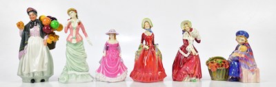 Lot 1526 - ROYAL DOULTON; six figures comprising HN1627...