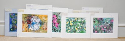 Lot 329 - JUNE BEVAN; a collection of ten watercolours...