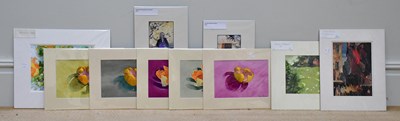 Lot 330 - JUNE BEVAN; a collection of ten watercolours...