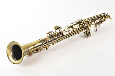 Lot 1118 - PAUL MAURIAT; a Custom Class soprano saxophone,...