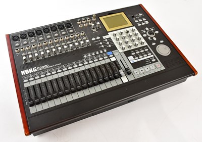 Lot 1147 - KORG; a D3200 digital recording desk, with...