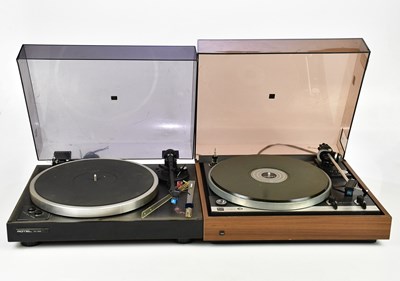 Lot 1127 - ROTEL; a RP-855 turntable, with a Dual 701...