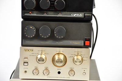 Lot 1154 - MISSION; a Cambridge amplifier, serial number...