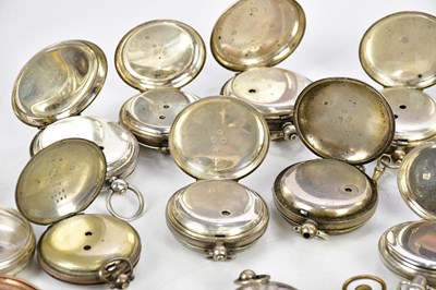 Lot 2330 - A collection of eleven hallmarked silver...