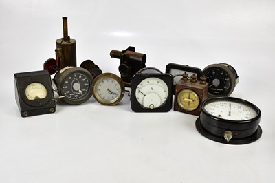 Lot 724 - GENERAL ELECTRIC CO LTD; a WWI volt meter,...