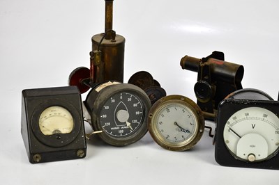 Lot 724 - GENERAL ELECTRIC CO LTD; a WWI volt meter,...